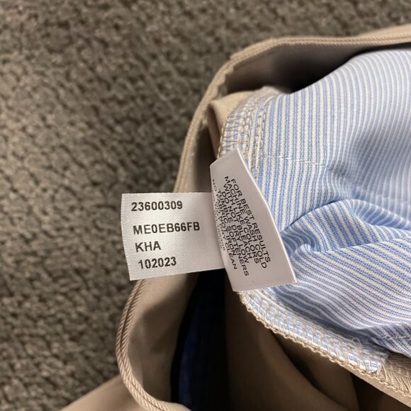 Peter Millar Crown Sport Pants Men's 38 x 32 Khaki EB66 Golf Performance NWT NEW - Picture 10 of 15